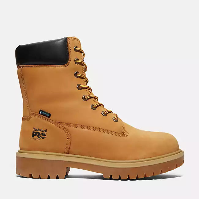 Timberland Pro - Botas de trabajo impermeables con puntera de acero Direct Attach de 8" para hombre - TB026002