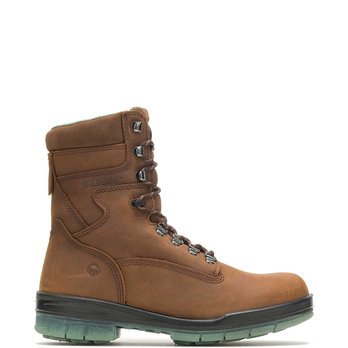 Wolverine - Botas de Trabajo Aisladas de 8" DuraShock Gum Sole para Hombre - W03238