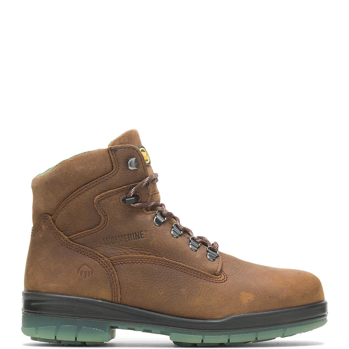 Wolverine - Bota de trabajo con punta de acero aislante DuraShock Gum Sole de 6" para hombre - W03294