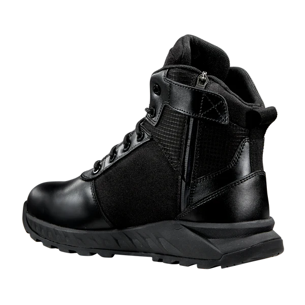 Carhartt - Botas con cremallera lateral y puntera de seguridad Black Diamond de 6" para hombre - BDX6301