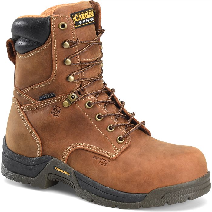 Carolina - Bota de trabajo Bruno Hi con puntera de seguridad compuesta y puntera ancha de 8" para hombre - CA8520