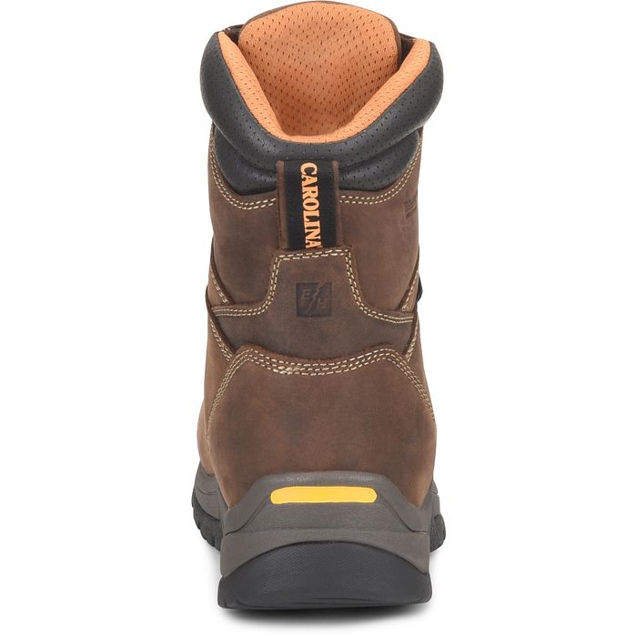 Carolina - Bota de trabajo con aislamiento y puntera de seguridad compuesta Bruno Hi de 8" para hombre - CA8521